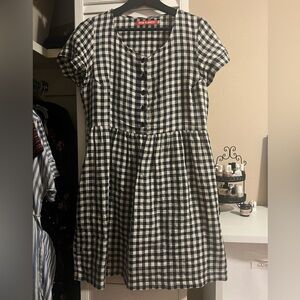 Pyne and Smith No. 10 Button Up Dress in St. Ives Check